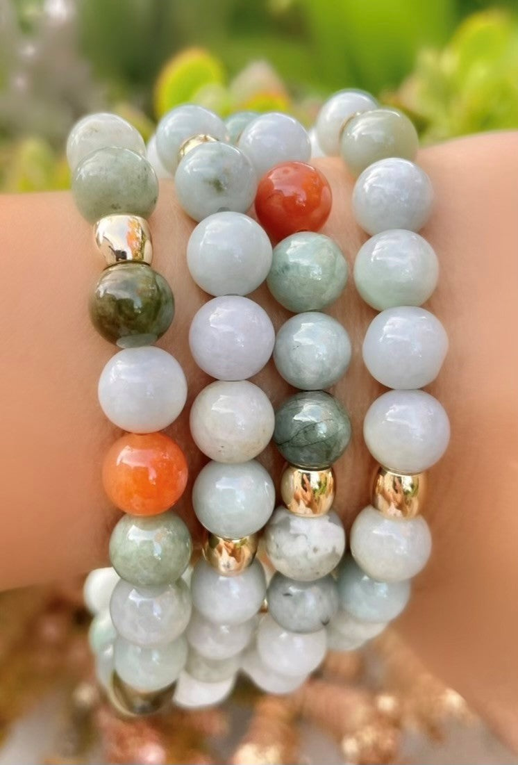 Jade Bead Bracelet