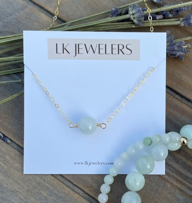 LK Collab Necklace - Hudson Jade