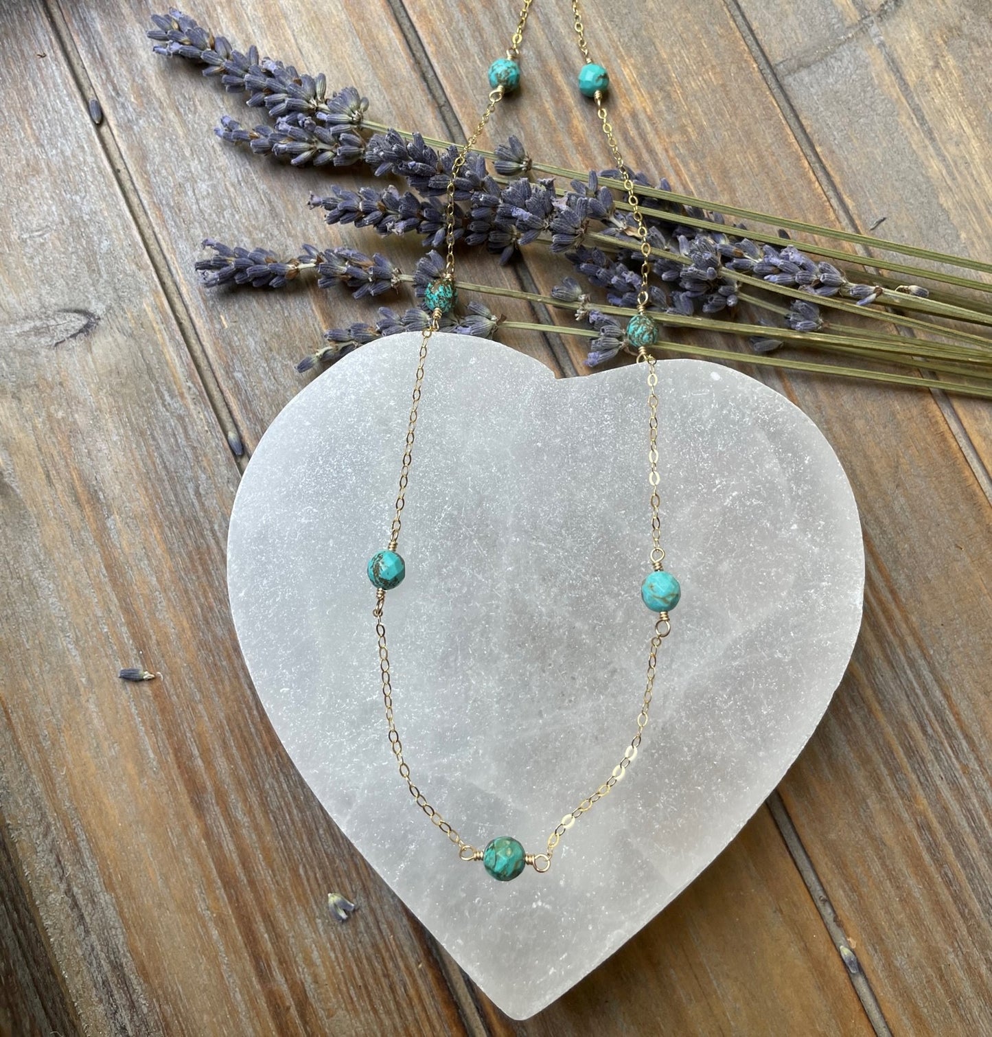 LK Collab Necklace - Maeve Turquoise