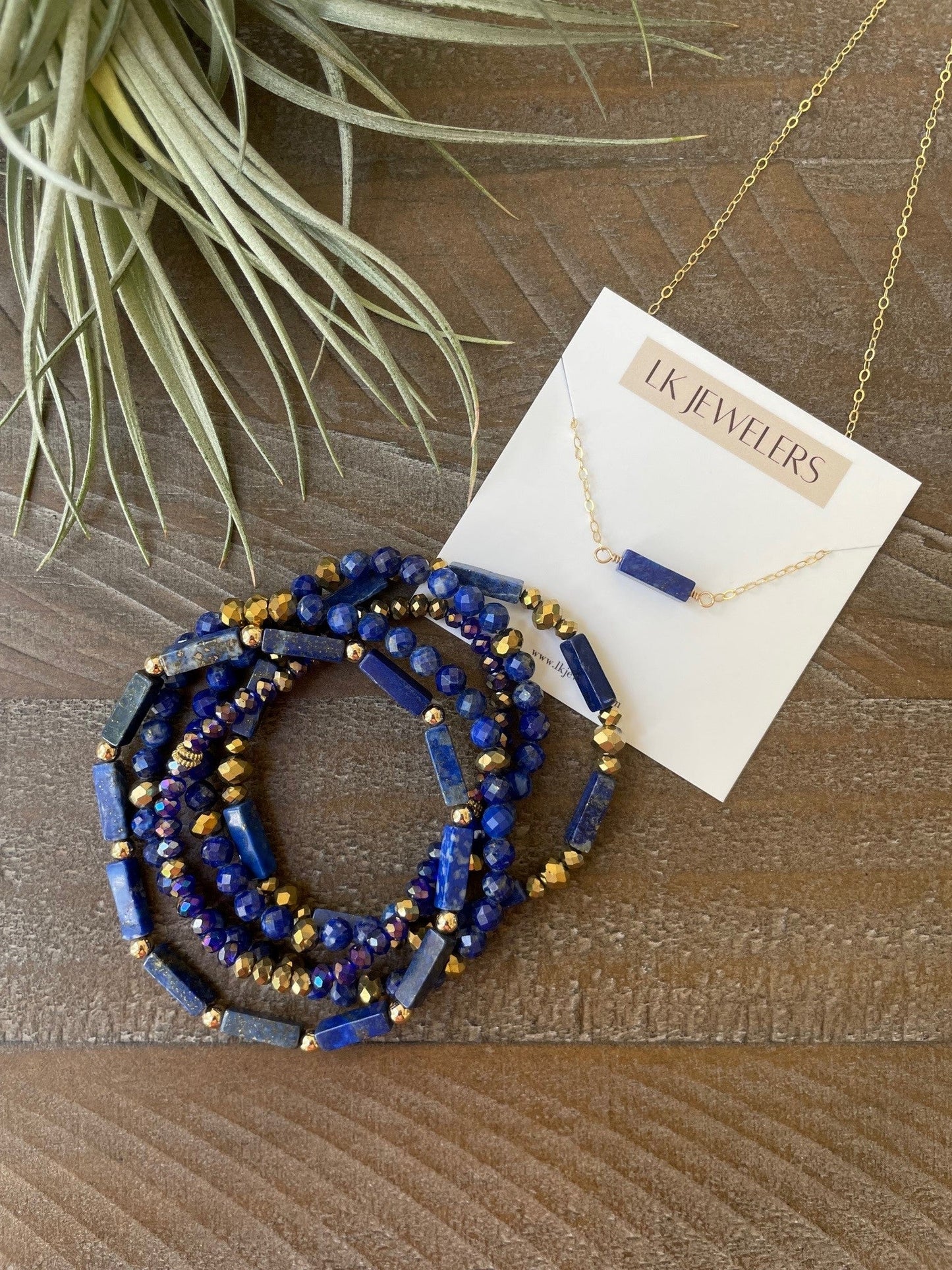 LK Collab Necklace - Hudson Lapis Lazuli